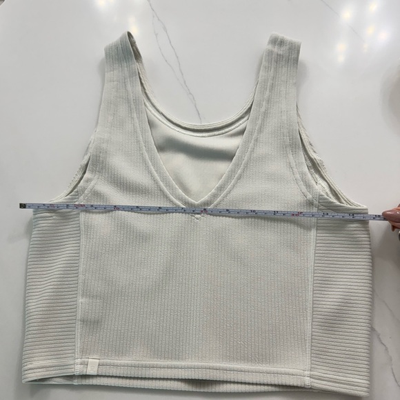 Ribbed Softstreme Cropped Tank Top - Picture 10 of 10